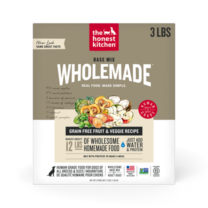 Wholemade Grain Free Fruit & Veggie Base Mix