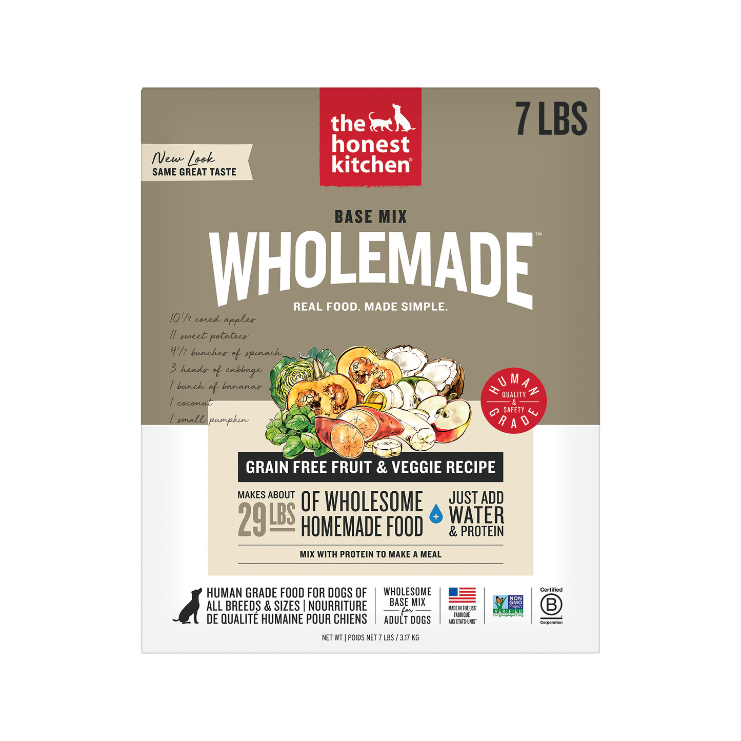 Wholemade Grain Free Fruit & Veggie Base Mix