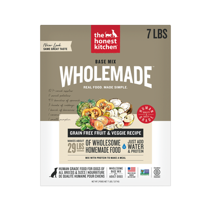 Wholemade Grain Free Fruit & Veggie Base Mix
