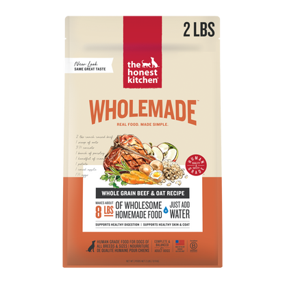 Wholemade Whole Grain Beef & Oat