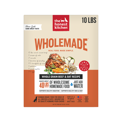 Wholemade Whole Grain Beef & Oat