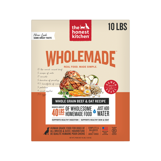 Wholemade Whole Grain Beef & Oat