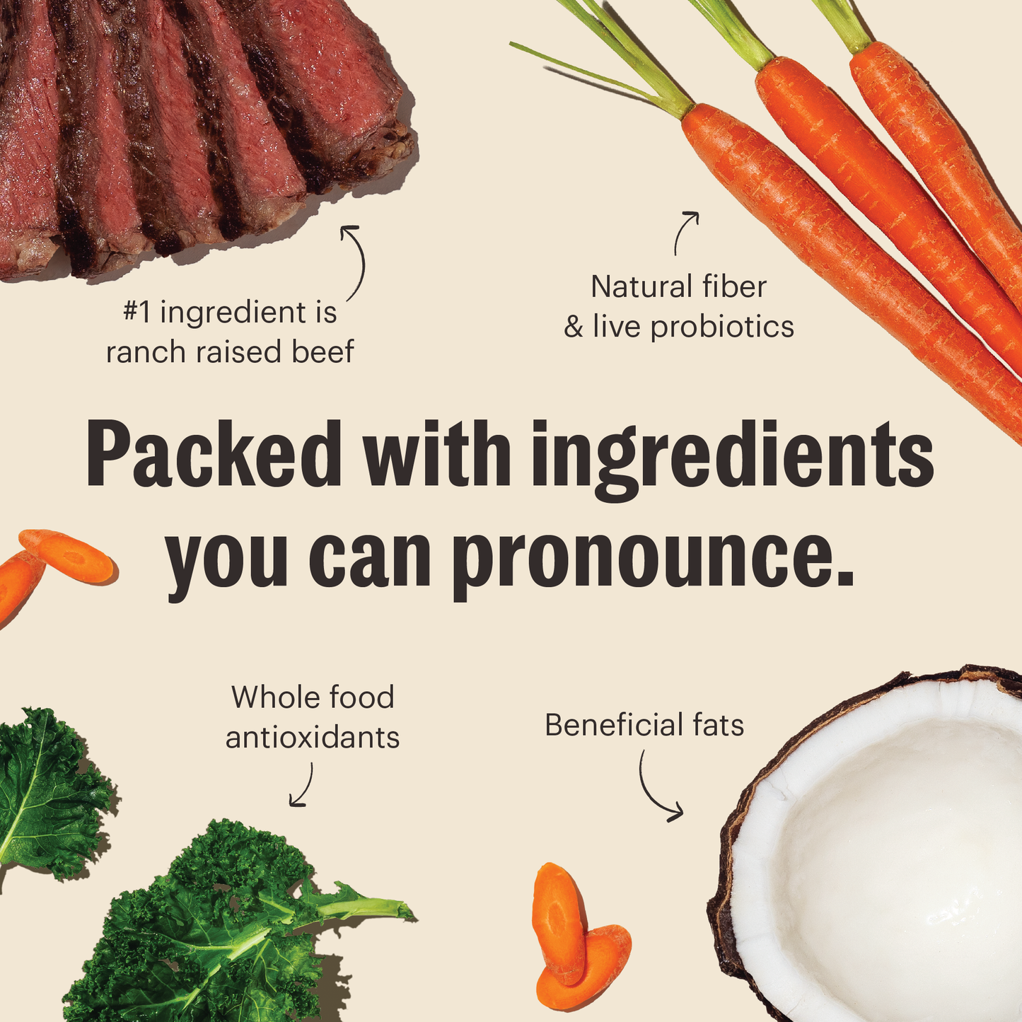 Grain Free Beef Whole Food Clusters